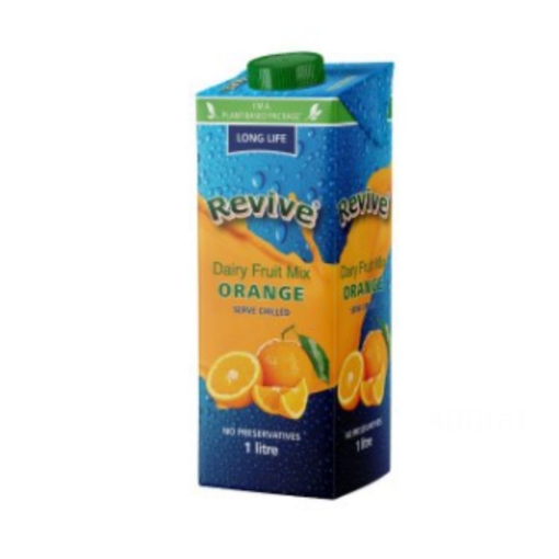 Picture of REVIVE DAIRY FRUIT MIX - ORANGE 1L 