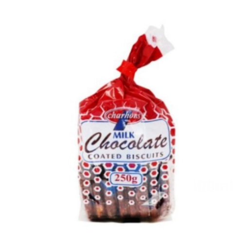 Picture of CHARHONS CHOCOLATE COATED BISCUITS 250g