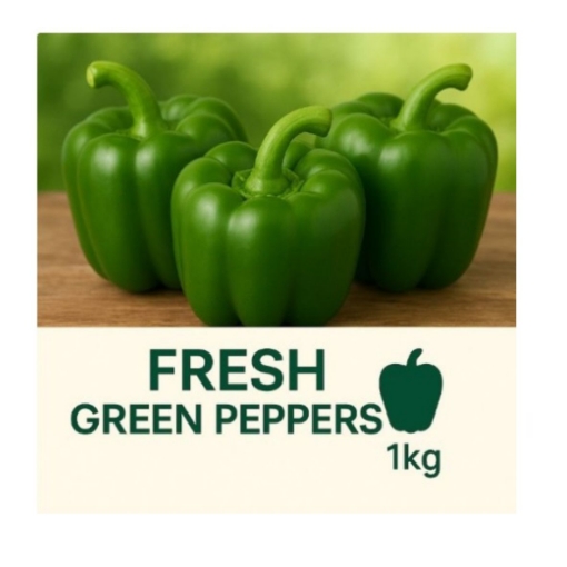 Picture of GREEN PEPPER 1KG
