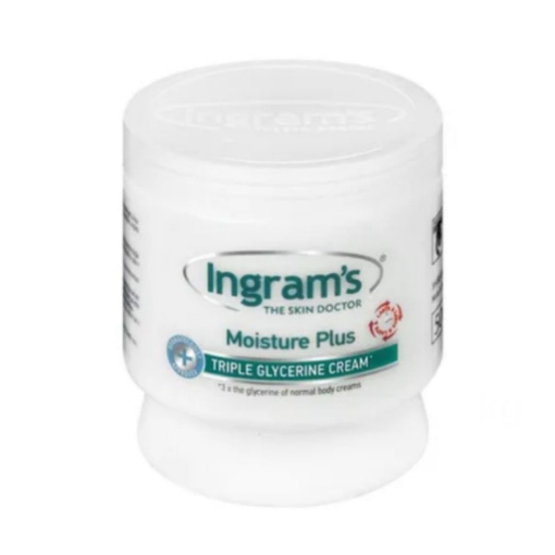 Picture of INGRAM'S CAMPHOR MOISTURE PLUS TRIPLE GLYCERINE CREAM 500g