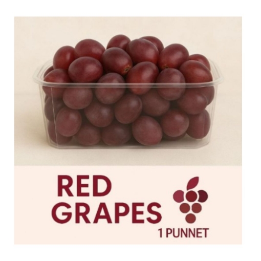 Picture of RED GRAPES PUNNET