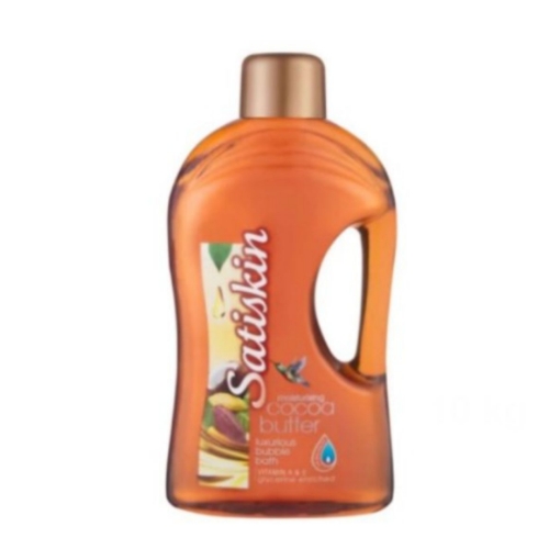 Picture of SATISKIN MOISTURISING COCOA BUTTER LUXURIOUS BUBBLE BATH 2L 