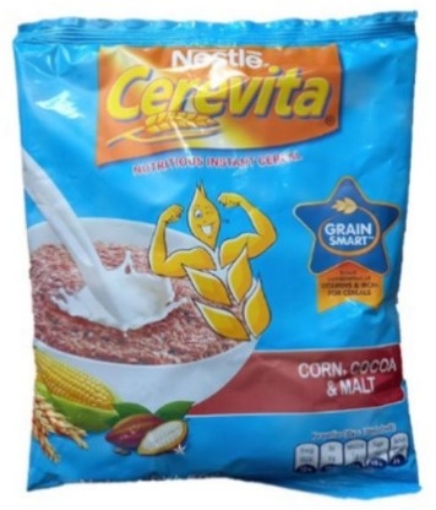 Picture of NESTLE CEREVITA CORN & COCOA MALT INSTANT CEREAL SACHET 500g
