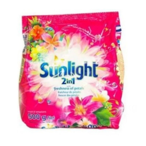 Picture of SUNLIGHT 2in1 HAND WASHING POWDER TROPICAL SENSATION 500G 