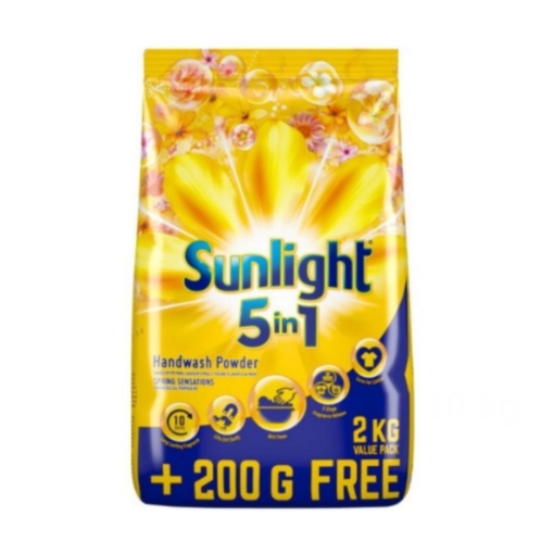 Picture of SUNLIGHT 5in1 HAND WASHING POWDER SPRING SENSATION 2.2KG  