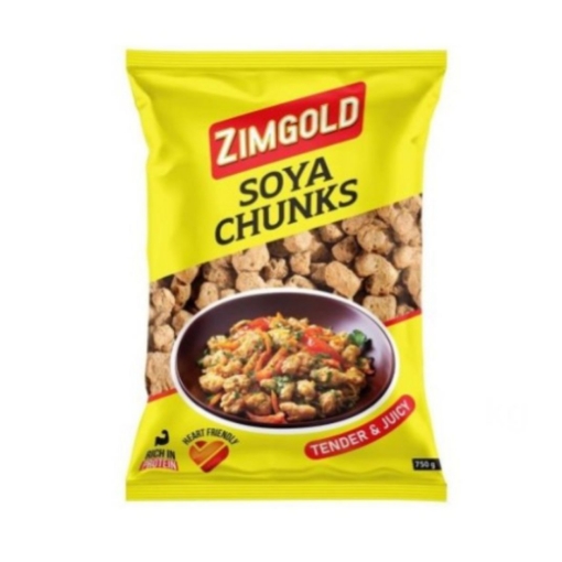 Picture of ZIMGOLD SOYA CHUNKS 10x750g 