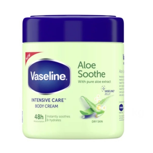 Picture of VASELINE ALOE SOOTHE BODY CREAM 400ML