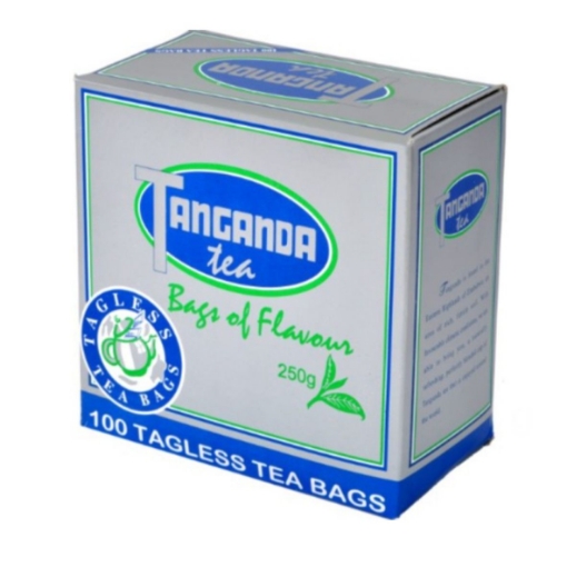Picture of TANGANDA TAGLESS TEABAGS 100's