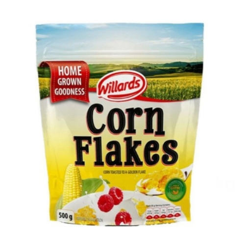 Picture of WILLARDS CORN FLAKES SACHET 6x500g 