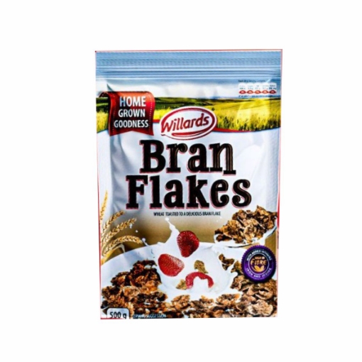 Picture of WILLARDS BRAN FLAKES POUCH 12x500G 