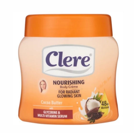 Picture of CLERE COCOA BUTTER BODY CREAM 500ML 