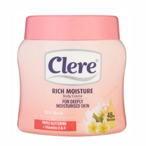 Picture of CLERE RICH MUSK BODY CREAM 500ML